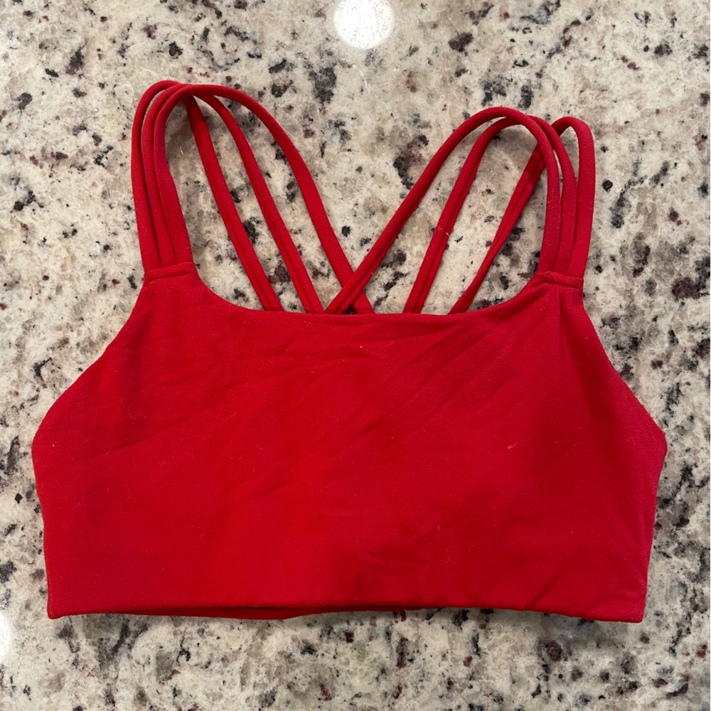 Athleta Red Sports Bra
